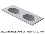 Plan vasque lavabo sur mesure : L 120 à 201 x P 40 à 51 cm, finition lisse mate, 10 couleurs au choix, Anti bactérien, résine Akrytan® teinté dans la masse, Livraison Offerte.